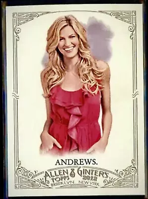 2012 Topps Allen & Ginter #75 Erin Andrews Sports Analyst Reporter • $11.99