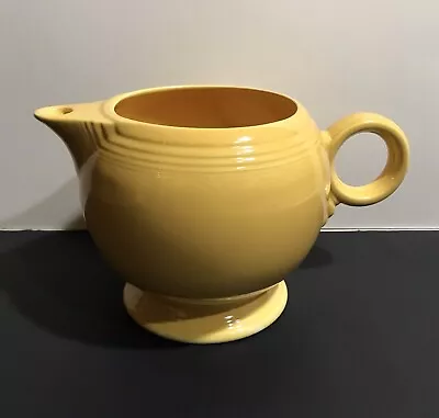 Vintage Fiestaware Yellow Large Teapot (No Lid) - 5” Tall - Excellent Condition! • $110