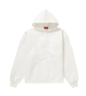 Supreme Box Logo BOGO Hoodie FW23 - White - Medium - Brand New ✅ • $215