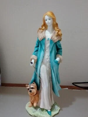 £18.20 • Buy The Regal Collection Cheryl Figurine Lady With Terrier Dog