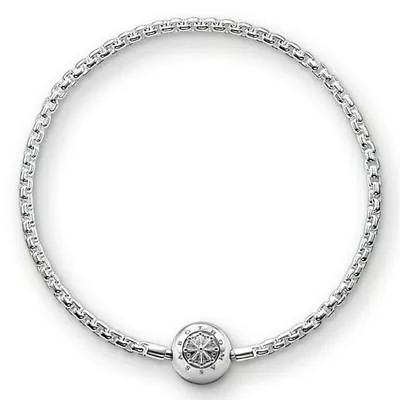 Thomas Sabo TKA0001-17 Karma Bead Charm Bracelet 17cm RRP $99 • $79