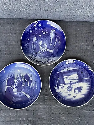 B&G Bing Grondahl Jule-After Denmark LOT OF18 CHRISTMAS PLATES 19697198 (26) • $12