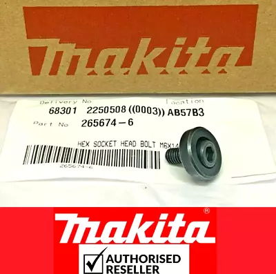 Genuine Makita Lock Screw Bolt + Outer Flange Multitool BTM40 BTM50 TM3000C • £4.86