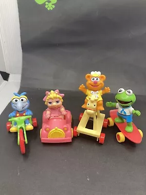 Vintage 1986 McDonald's MUPPET BABIES Complete Set Of 4 Vehicles Figures • $19.99