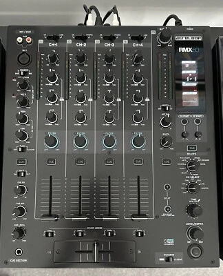 £480 • Buy Reloop RMX60 DJ Mixer 4 Channel With Decksaver Dust Cover