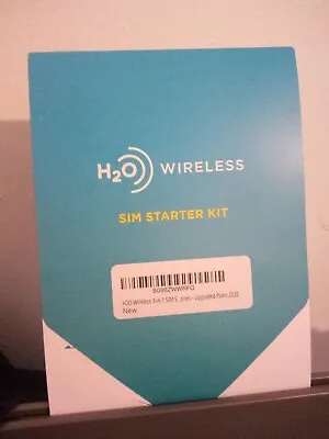 H20 Wireless Sim Starter Kit Card • $52.21