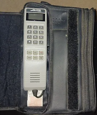 Vintage 1980's MOTOROLA Car Phone By ALLTEL MOBILE Model 19035WNSBE Untested • $29.95