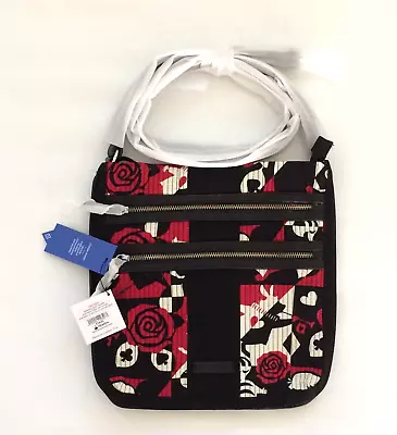 Disney Vera Bradley Alice In Wonderland Painting The Roses Red Hipster Bag Purse • $99.95