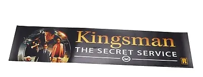 KINGSMAN Authentic Movie Theater Mylar Banner 25 X 5”  • $14.95