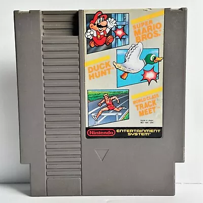 Super Mario Bros. Duck Hunt World Class Track Meet Nintendo NES Game Authentic • $9.99