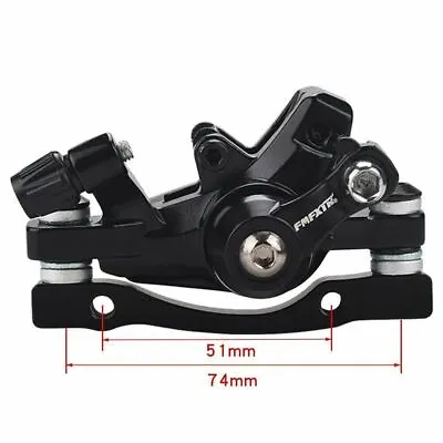 Mountain Bike Front Disc Brake 160/140 MTB Mechanical Front Caliper For Bicycle • $13.99