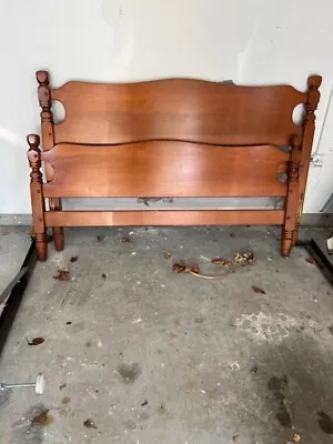 Solid Maple Bed  • $50