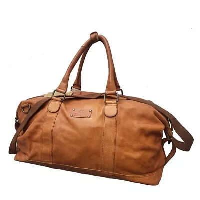 Leather Holdall Weekend Bag • £79