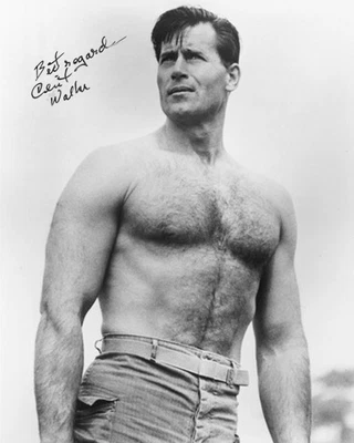 $6.99 • Buy Actor Clint Walker Publicity Shot  Retro Celebrity Print 8 X 10 Reprint