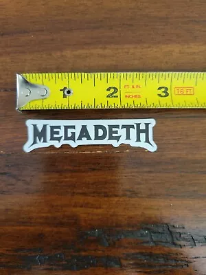 Megadeth Black  & White Sticker • $2.75