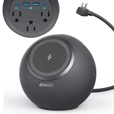 Anker Magnetic Desktop Charging Station 8-in1 USB-C Power Strip Wireless Charger • $99.99