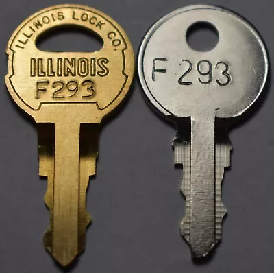 *NEW* Seeburg F293 Cabinet Key For Models **SEE DESCRIPTION FOR LONG LIST** • $7.99