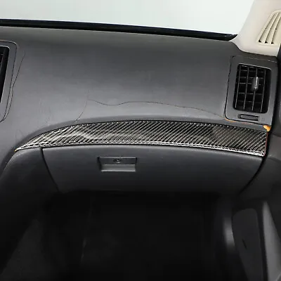 Carbon Fiber Passenger Side Dash Panel Trim Sticker Fits Infiniti G25 G35 G37 • $13.99