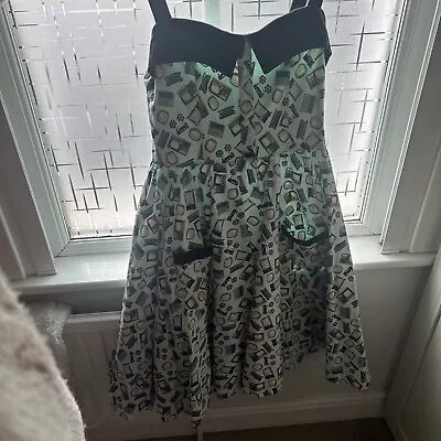 Lindy Bop Dress Size 12 Retro TV And Radio • £0.99