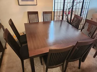 Calligaris Dining Table And Chairs For 8 And Buffet • $350