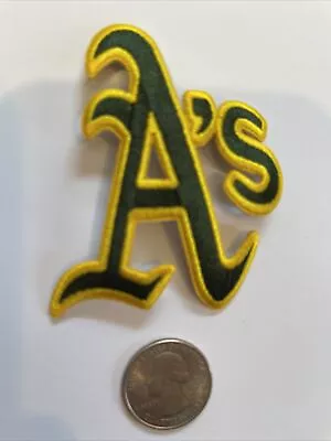 Oakland A's Athletics  The Swingin  Vintage Embroidered Iron On Patch 3” 2” • $5.69