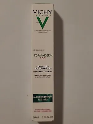 Vichy Normaderm S.O.S Acne Rescue Spot Corrector 20mL (0.68 Oz) Exp: 08/2024 • $16