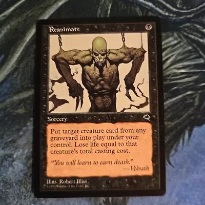 MTG Reanimate Tempest Regular Uncommon Magic The Gathering  • $19.95