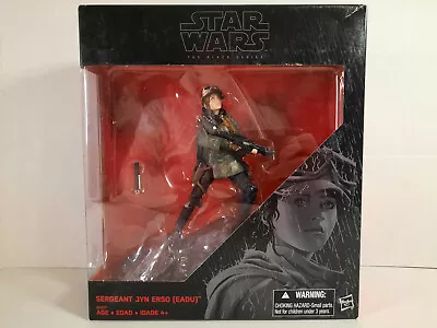 Star Wars Black Series Rogue One Sergeant Jyn Erso Eadu Edition  • $44.99