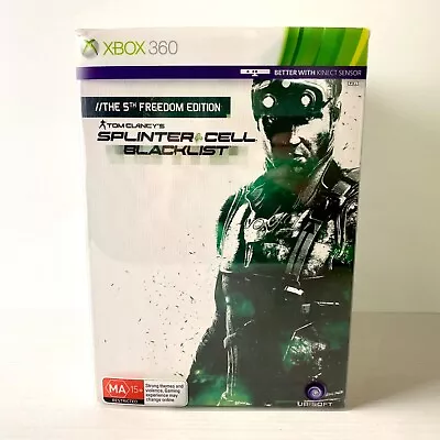 Tom Clancy’s Splinter Cell Blacklist - The 5th Freedom Edition - Xbox 360 - New • $99.88