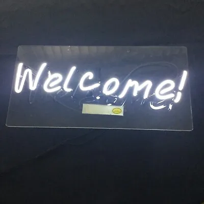 Light Up Electric Welcome Sign • £18