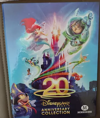 £19.99 • Buy Disneyland Paris 20th Anniversary 99 Cards Album Morrisons New.