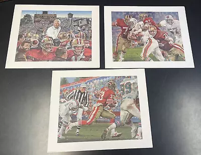 3 -San Francisco 49ers Super Bowl XIX Prints From Merv Corning (Limited Edition) • $50