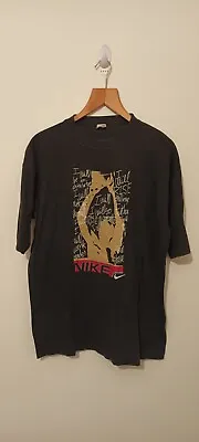 VINTAGE 90’ NIKE MICHAEL JORDAN  I Will  T SHIRT Made In USA SIZE L LARGE • £80