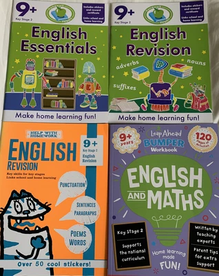 £3.50 • Buy SATs Revision - Key Stage 2 English And Maths  Study Books (x4)