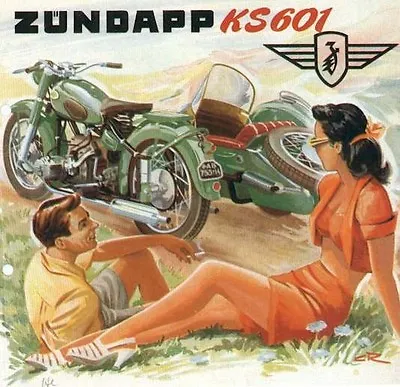 ZUNDAPP KS 601 OPERATIONS MANUAL & KS601 Parts Catalog For Motorcycle Service • $19.99