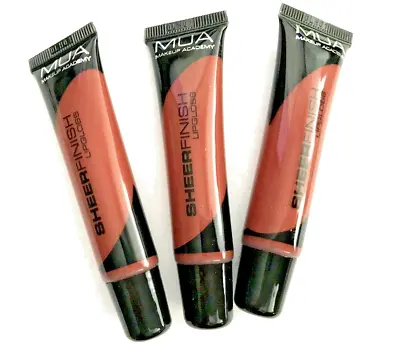 3 X New Sealed MUA Sheer Lipgloss Tubes - Perk Me Up • £5.45