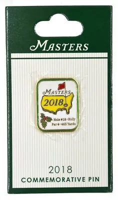 2018 MASTERS Commemorative PIN From AUGUSTA NATIONAL • $17.95