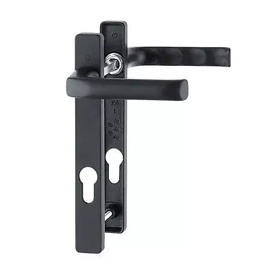 UPVC Door Handle Slim 26mm Backplate Hoppe London 92PZ 122mm Fixings Pair Set • £25.92
