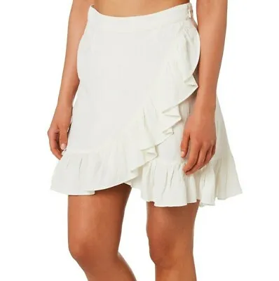 Tigerlily Tanoosa White Skirt   - Size 12   BNWT RRP $130 • $44.90