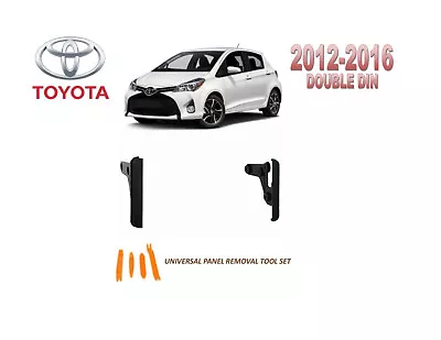 $13.29 • Buy 2012-2016 TOYOTA YARIS DASH INSTALL KIT For CAR STEREO, With Tool Set