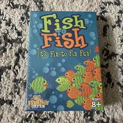 Fish To Fish It's Fin-To-Fin-Fun By Fat Brain Toy Co - Brand New Sealed • $27.41