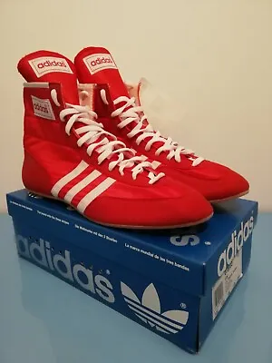 NEW - Size 13 - Rare Vintage Adidas PIN Wrestling Shoes NO Combat Speed Teal 88s • $500