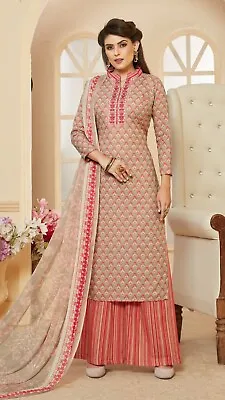 £12.99 • Buy Dress Salwar Kameez Pakistani Indian Wedding Party Wear Dress Bollywood Suit New