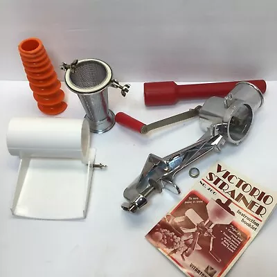 Vitantonio Victorio Model 200 Tomato Food Strainer Canning Juicer With Box • $47