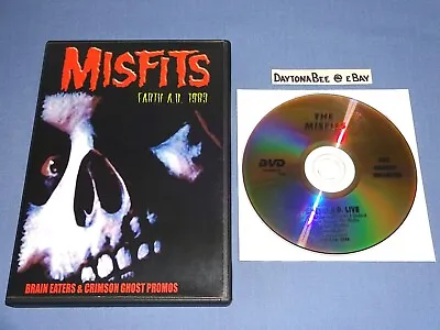 Misfits Earth AD 1983 Live DVD Why Be Something Youre Not Detroit Michigan Doyle • $38