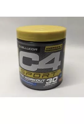 Cellucor C4 Sport Pre-workout Blue Raspberry 7.5oz Exp 5/24  • $19.99