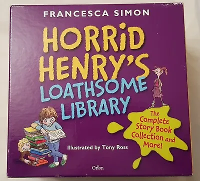 Horrid Henry's Loathsome Library - 30 Paperbacks To Keep The Kids Amused For Hrs • £15