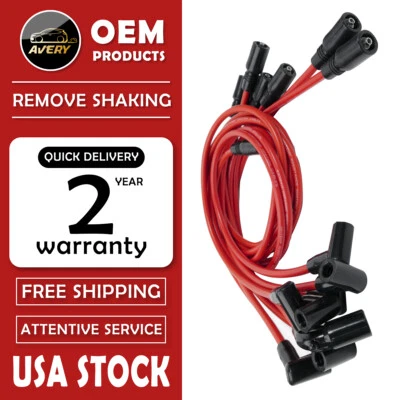 $25.50 • Buy 9PCS Spark Plug Wires For 1996-2014 Chevy GMC 1500 Vortec 4.3L V6 Accel 9044