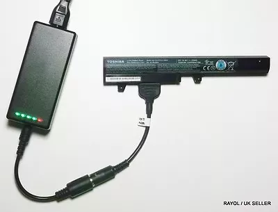 £57.98 • Buy External Laptop Battery Charger For Toshiba Satellite NB200/205 PA3731U PA3732U