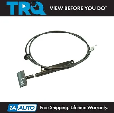 TRQ Hood Release Latch Cable And Pull Handle For 94-04 Ford Mustang New • $29.95